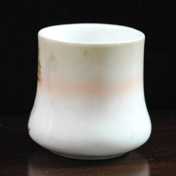 Deer Toothpick Holder - Etsy Antique Porcelain Toothpick Holder with Painted Deer in Winter Scene